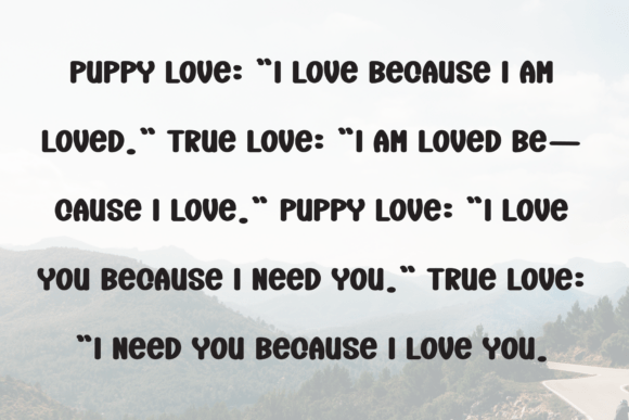 Baby Love Font - Preview 4