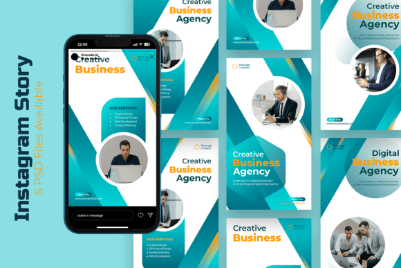 Creative Business Agency Instagram Story Graphics