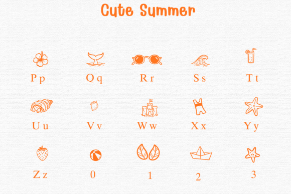 Cute Summer Font - Preview 2