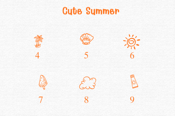 Cute Summer Font - Preview 3