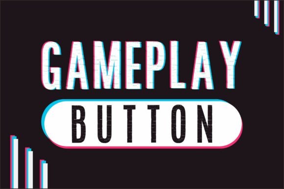 Cyberpunk Effect Font PNG with transparent background - Preview 1