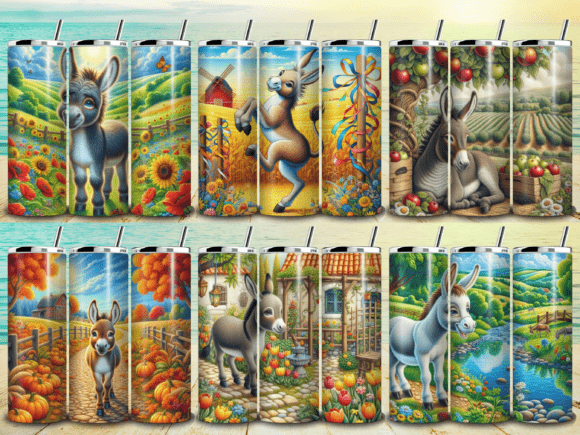 Donkey Tumbler Wrap Bundle