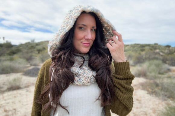 Dusk Hooded Cowl Crochet Pattern
