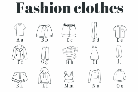 Fashion Clothes Font - Preview 1