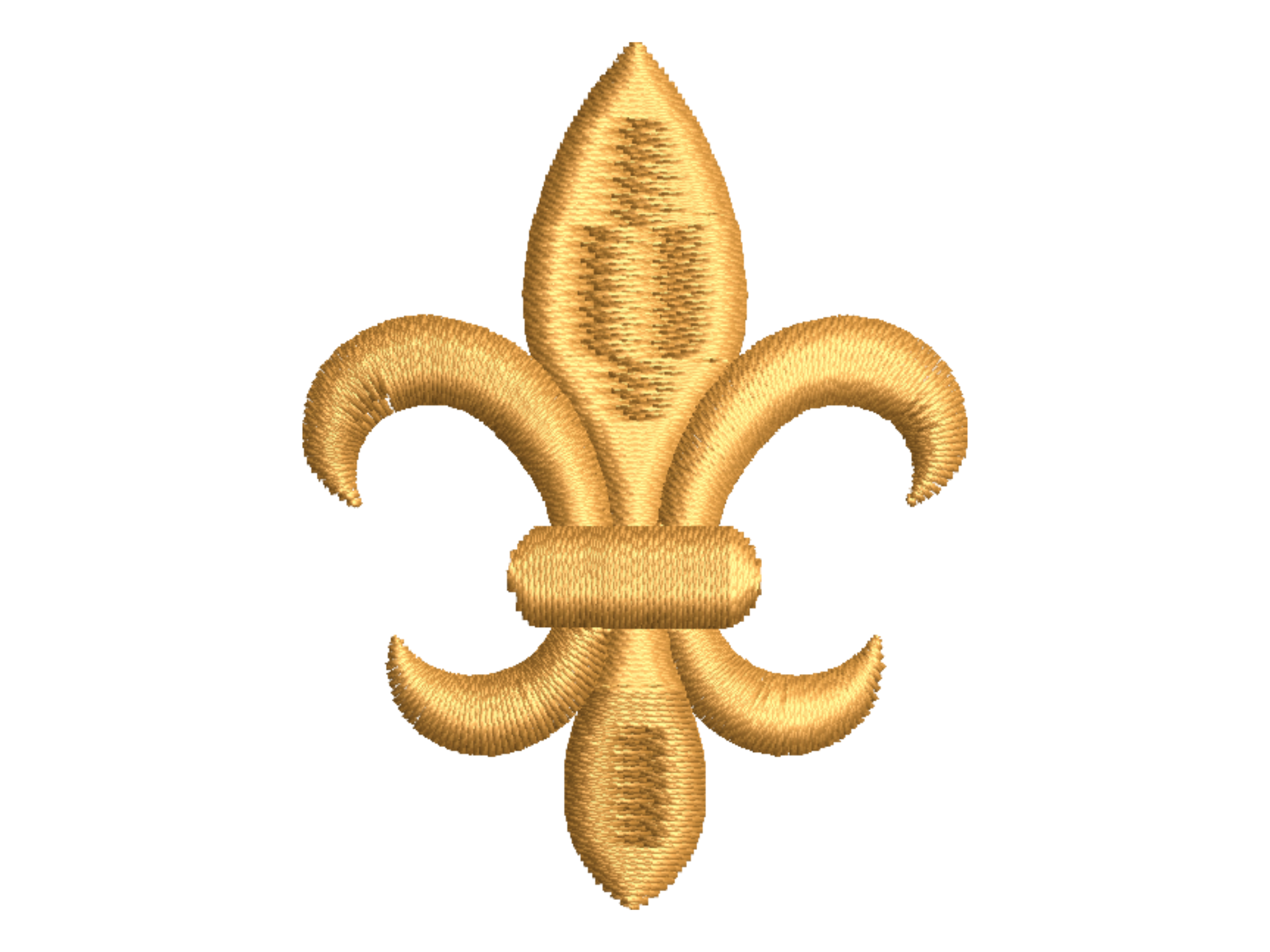 Fleur De Lis Embroidery Design