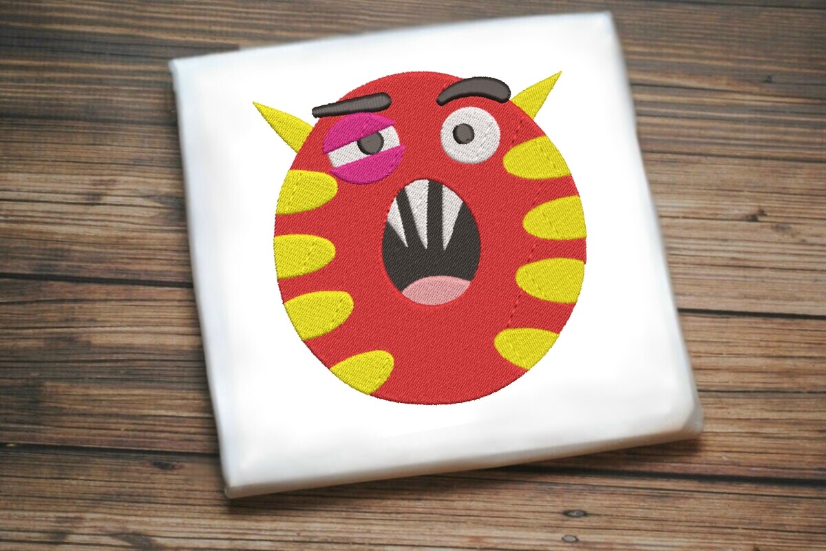 Fun Monster Alphabet Letter O