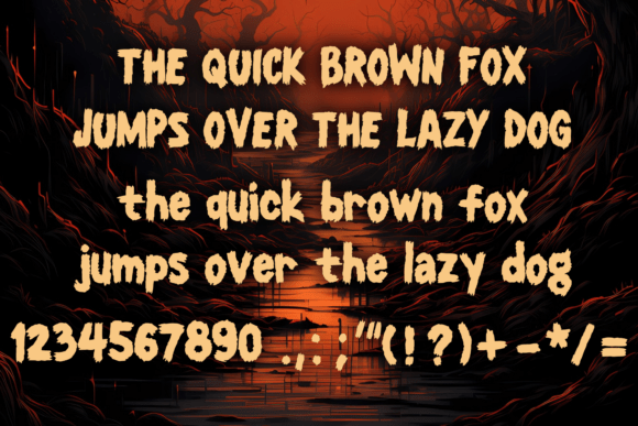 Ghost Rebellion Font - Preview 3