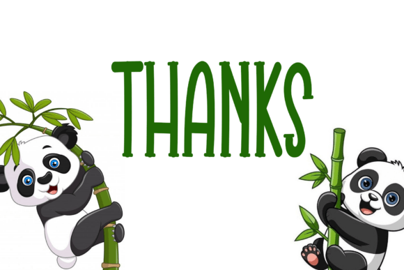 Hello Panda Font - Preview 4