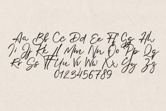 Marbella Font PNG with transparent background - Preview 1