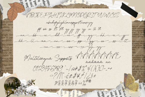 Quellyra Shore Font font preview - 1
