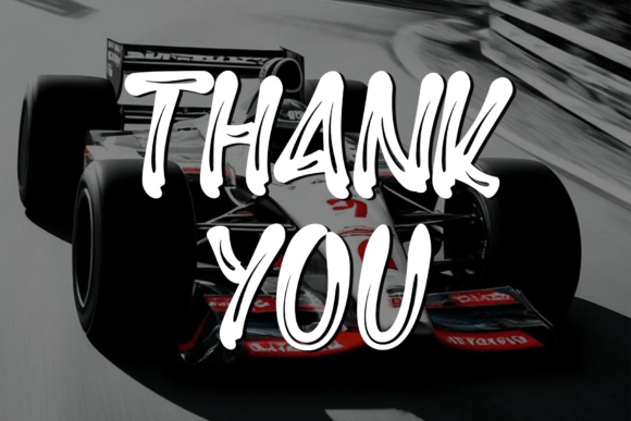 Quick Racing Font PNG with transparent background - Preview 4