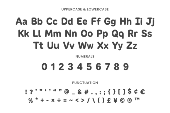 Smooth Flow Font PNG with transparent background - Preview 1