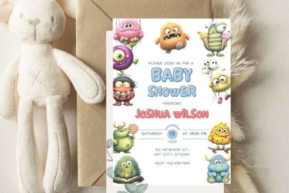 Baby Shower Welcome Sign & Invitation