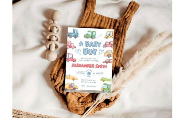 Baby Shower Welcome Sign & Invitation