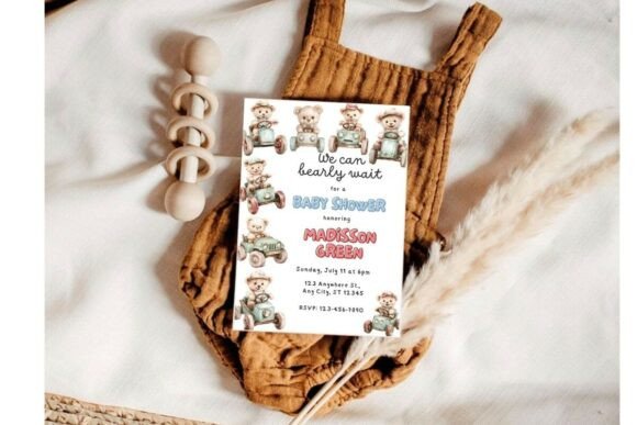 Baby Shower Welcome Sign & Invitation