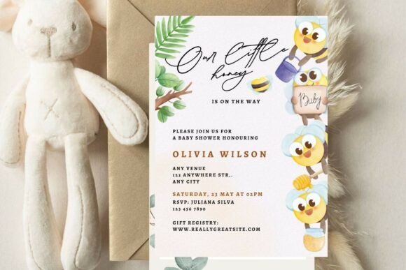 Baby Shower Welcome Sign & Invitation