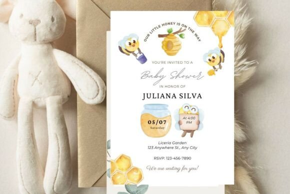 Baby Shower Welcome Sign & Invitation