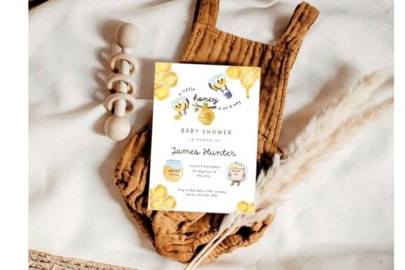 Baby Shower Welcome Sign & Invitation