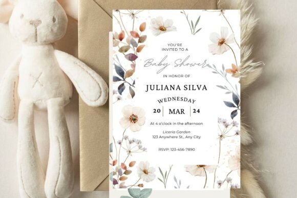 Baby Shower Welcome Sign & Invitation
