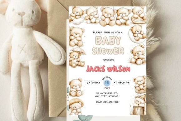 Baby Shower Welcome Sign & Invitation