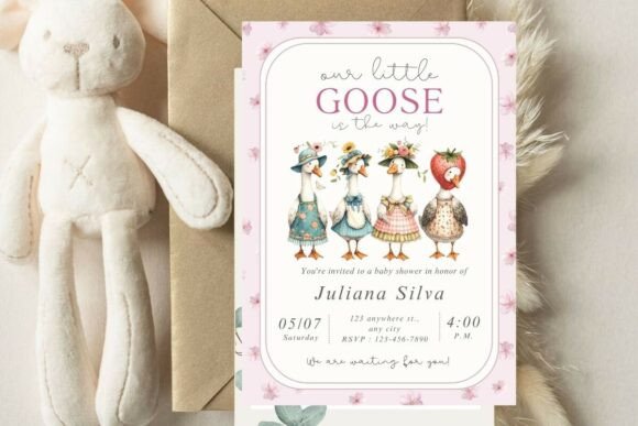 Baby Shower Welcome Sign & Invitation