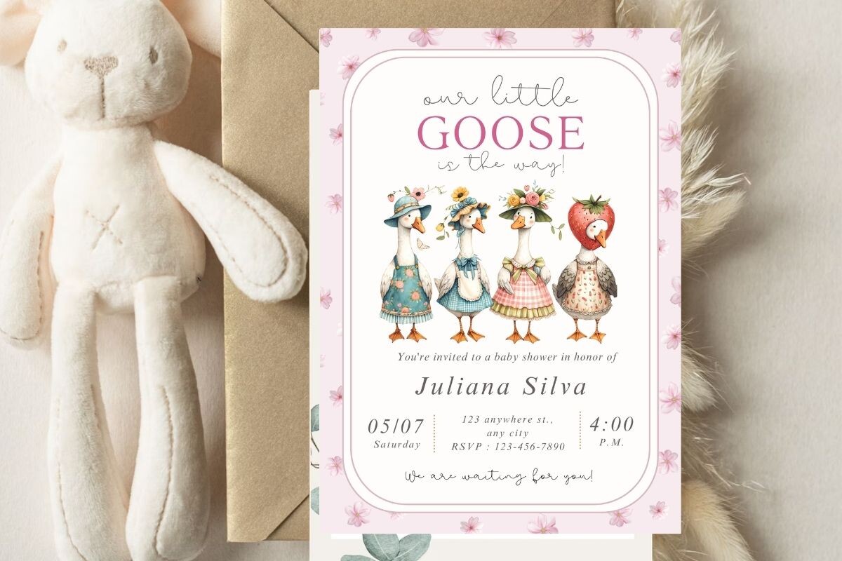 Baby Shower Welcome Sign & Invitation