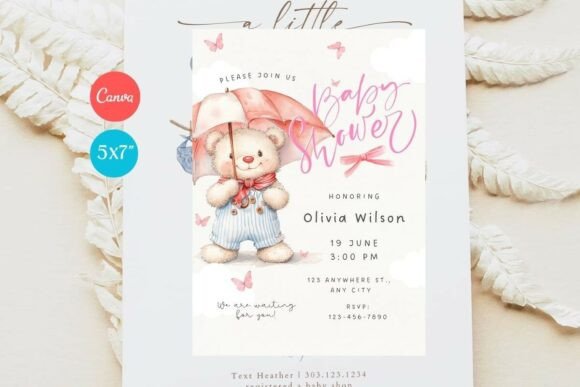 Baby Shower Welcome Sign & Invitation