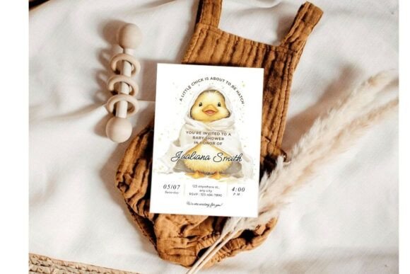 Baby Shower Welcome Sign & Invitation