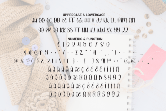 Catalog Handmade Font - Preview 6