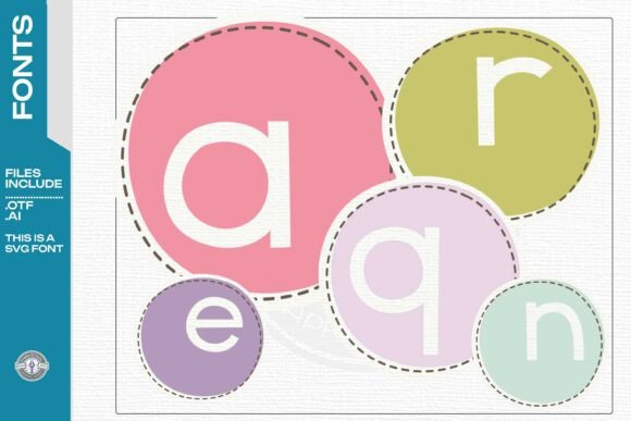 Crafty Circles Font - Preview 1