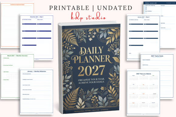 Daily Planner 2027