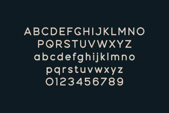 Dense Font - Preview 1