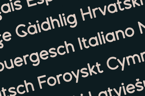 Dense Font - Preview 2