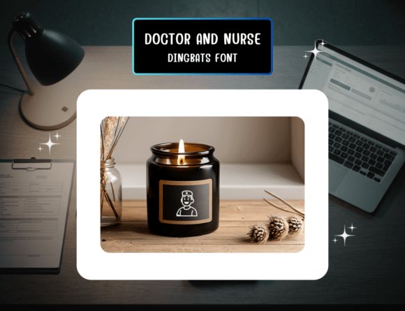 Doctor and Nurse Font - Preview 6