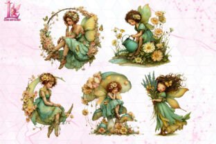 Enchanted Garden Fairy PNG Graphic by Little Lady Design · Creative Fabrica
