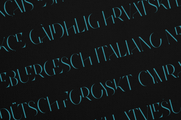 Future Flow Font - Preview 2