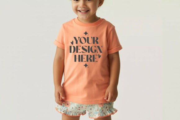 Rabbit Skins 3321 Toddler Mockup Graphic Product Mockups By MocksStudio