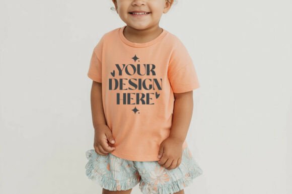 Rabbit Skins 3321 Toddler Mockup Graphic Product Mockups By MocksStudio