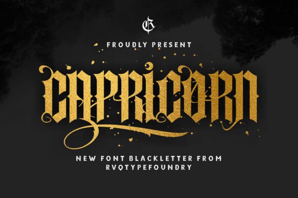 Blackletter Bundle Font - Preview 4