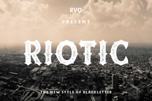Blackletter Bundle Font - Preview 6