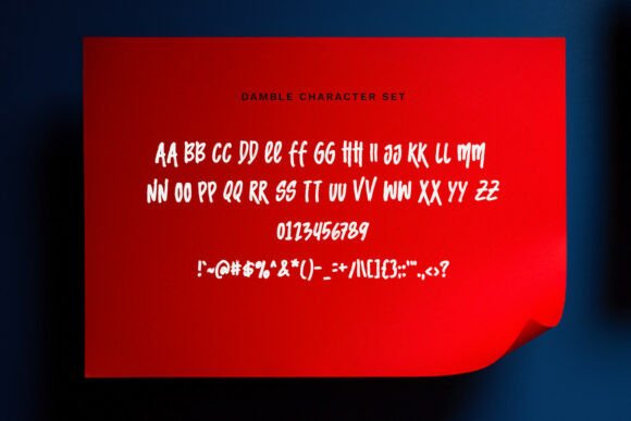 Damble Font - Preview 4