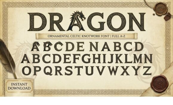 Dragon Font - Preview 1
