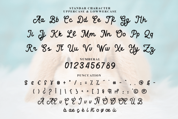 Easter Bunny Font - Preview 6