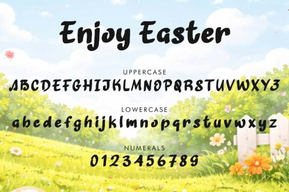 Enjoy Easter Font - Preview 4