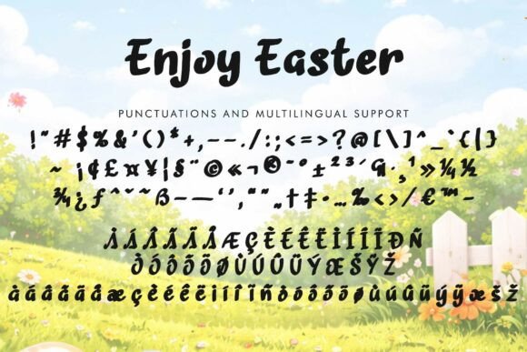 Enjoy Easter Font - Preview 5