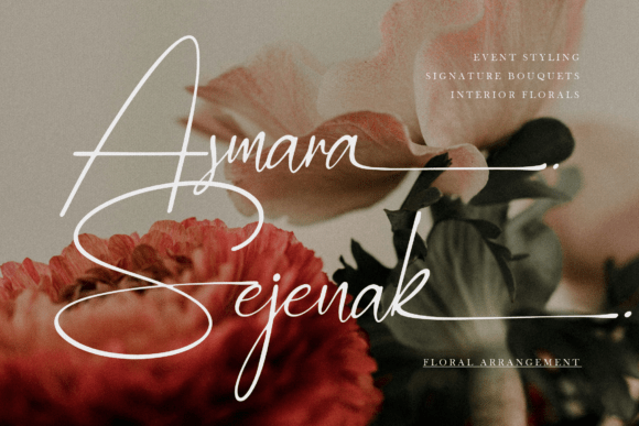 Filontiya Amarilis Font PNG with transparent background - Preview 3