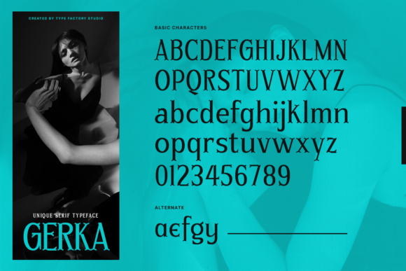 Gerka Font - Preview 1