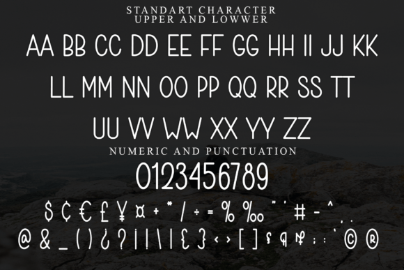 Journey March Font PNG with transparent background - Preview 3
