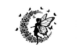 Magical Fairy Butterfly SVG Bundle Graphic by teescripts · Creative Fabrica