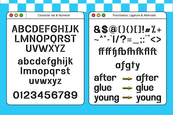 Mozarelly Font font preview - 1